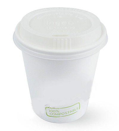 100% Compostable 12oz Single Wall Cup Ctn 1000