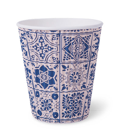 12oz Ripple Wrap Hot Cup Ctn 100 