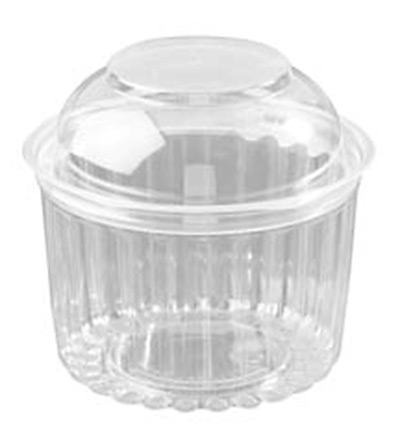 16oz Dome Lid Show Bowl Ctn 250