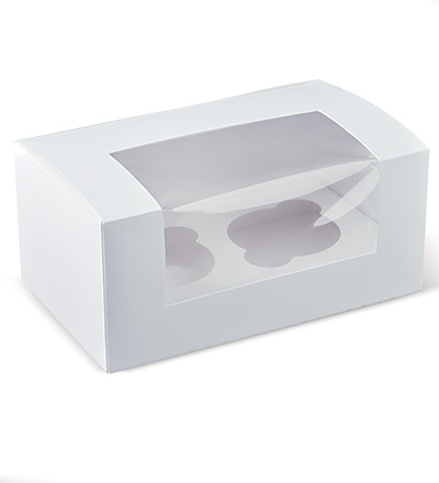 2 Cupcake Window Box Ctn 400