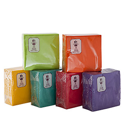 2Ply Coloured Napkin Ctn 1000