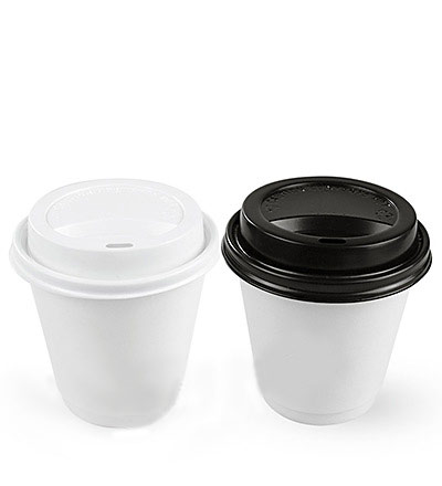8oz Double Wall Cup White Ctn 500