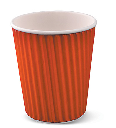 8oz Ripple Cup Red Ctn 1000