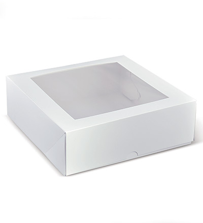 9 inch Square Window Cake Box Ctn 200 