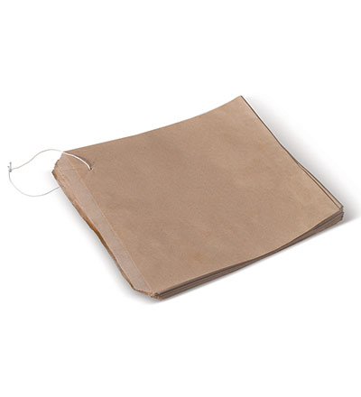 2 Square Brown Bag 200x200 Pkt 500