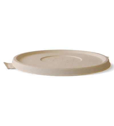 800 & 1180ml  BioCane Flat Lid Natural - Ctn 400 
