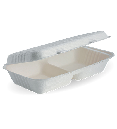 Bio Cane Clam 2 compartments 11x6x3