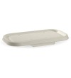 750 & 1000ml  BioCane Rect. Lid Natural - Ctn 500