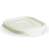 280 & 630ml  BioCane Flat Lid White - Ctn 600