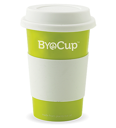 16oz ByoCups Reusable Green - Ctn 24