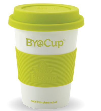 16oz ByoCups Reusable White - Ctn 24 