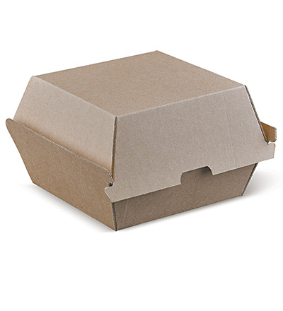 Burger Clam Brown 105x102x83 Ctn 250