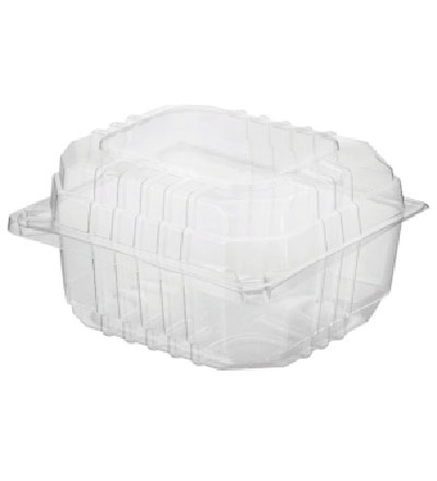 Hinged Lid Small Burger Pack, Eco Smart