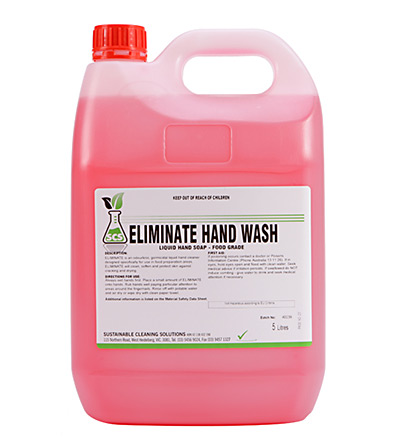 Eliminate Hand Wash. 5lt or 15lt