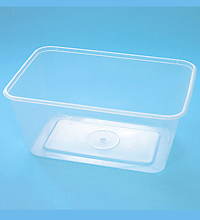 Rect. Container - Clear 1000ml  Pkt 50