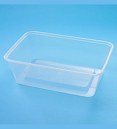 Rect. Container - Clear 700ml  Pkt 50