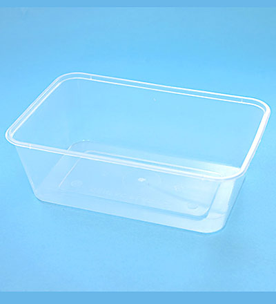 Rect. Container - Clear 750ml  Pkt 50