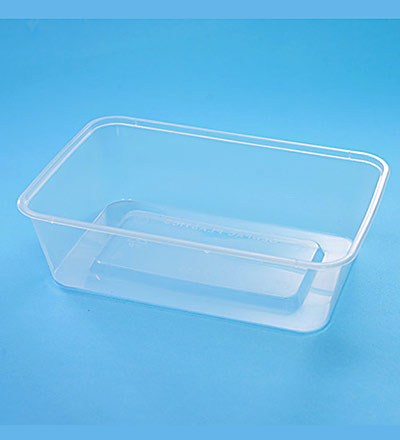 Rect. Container - Clear 650ml  Pkt 50 