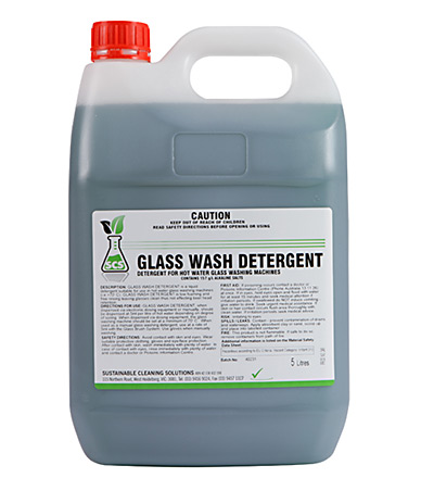 Glass Wash Detergent. 5lt or 15lt