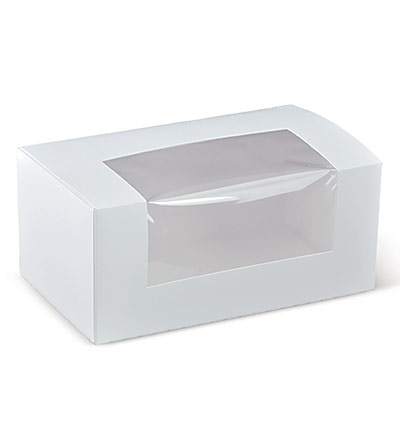 7 inch Long Window Cake Box Ctn 400