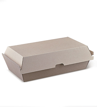 Large Snack Box Brown - Ctn 200