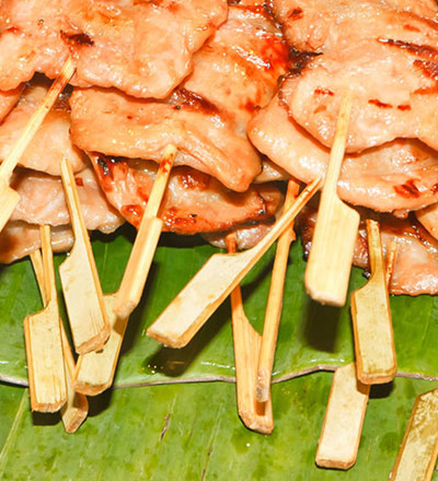 Oar Style Skewer 90mm - Natural - Pkt 100