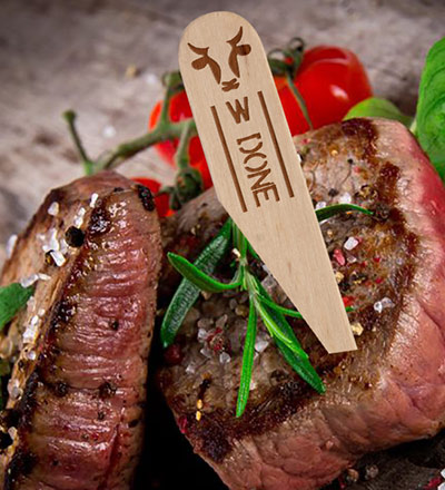 Meat Marker - Well Done  - Pkt 200