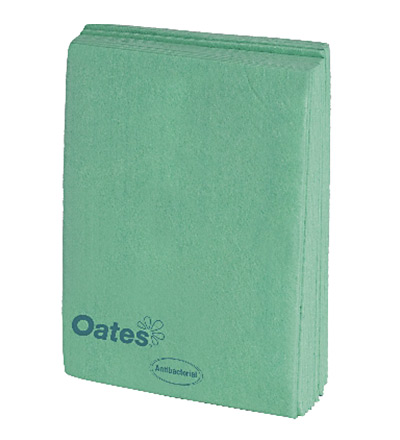 Oates Heavy Duty Wipes 10pk Green