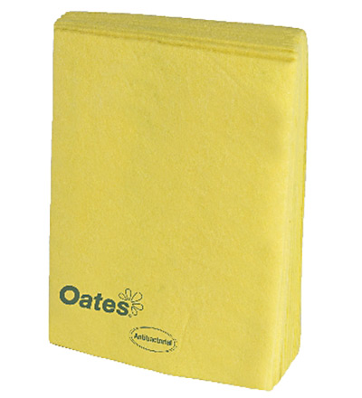 Oates Heavy Duty Wipes 10pk Yellow