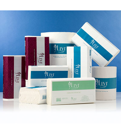 Livi Essentials Multifold Towel 200s - Pkt 20