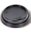 8oz Ripple Cup Lid Black Ctn 1000